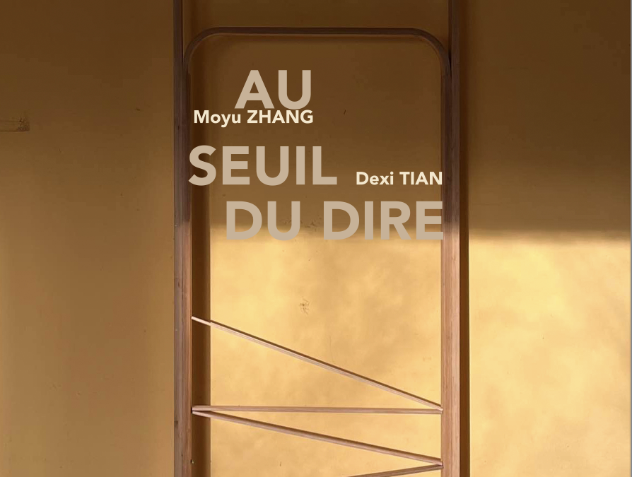 FR – Au seuil du dire